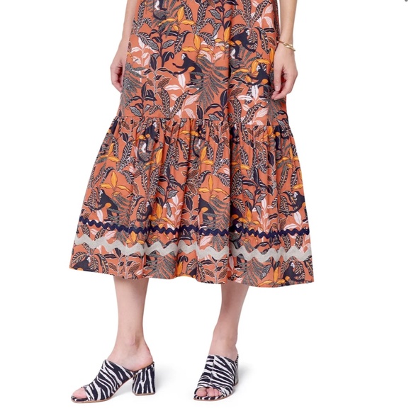 Anthropologie Corey Lynn Carter Martina Tiered Sun Dress - Picture 3 of 4